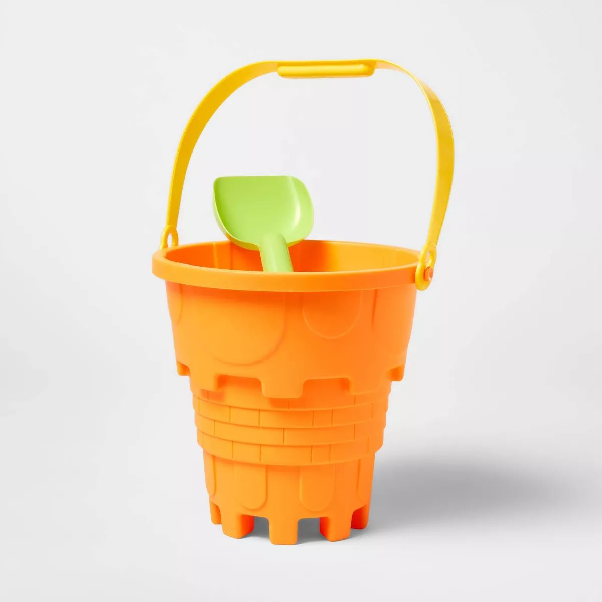 Round Sand Bucket with Shovel Orange - Sun Squad™ | Target