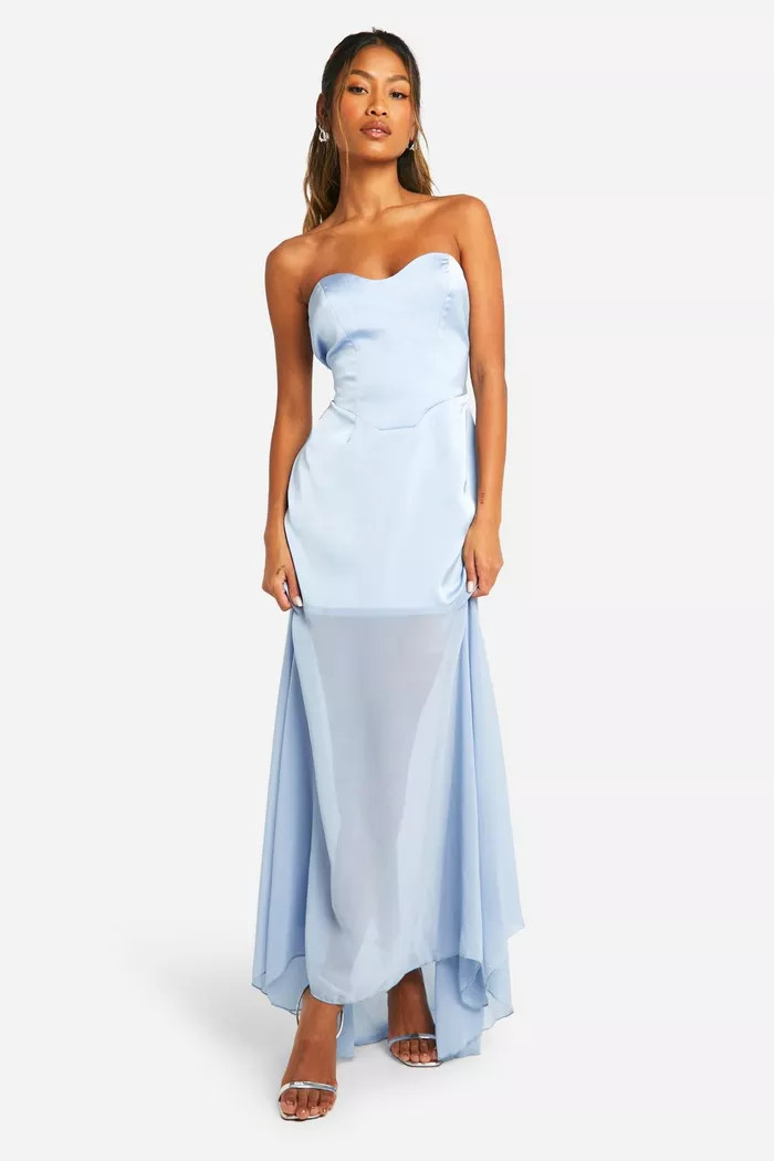 princess polly baby blue dress 