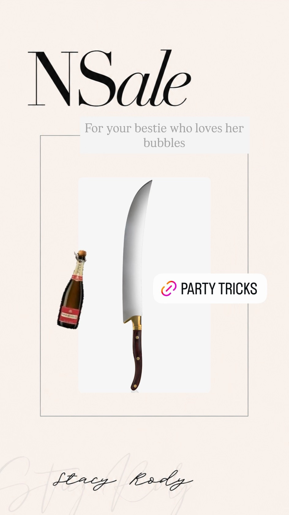Champagne Saber on major sale 
NSale 
House warming gift 
Nordstrom Sale