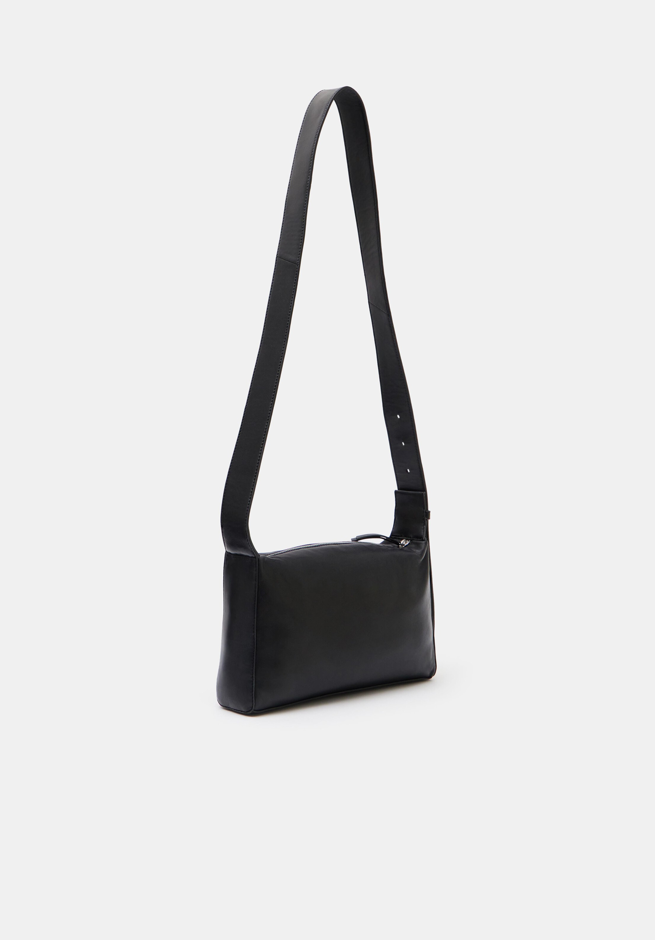 Cleo Minimal Leather Crossbody Bag | Hush UK