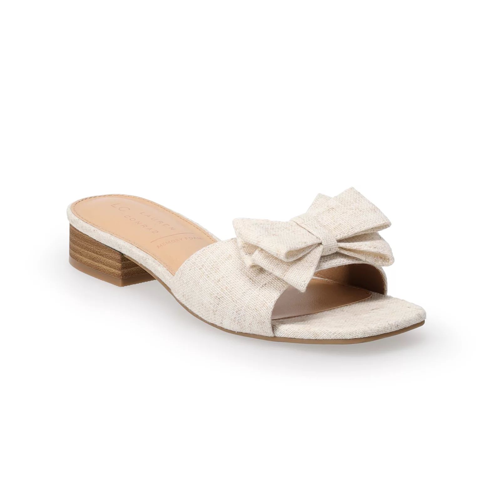 LC Lauren Conrad Poppy Women's Bow Dress Sandals | Kohl's