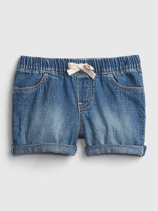 Toddler Denim Pull-On Shorts | Gap (US)