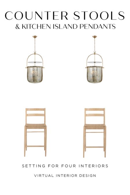 SALE! These kitchen counter stools are 60% off and such a great deal! Now $259.99! The kitchen island pendants are 20% off and FREE shipping! Independence Day weekend sale. 

Neutral, Woven, modern organic, McGee, farmhouse, modern, transitional 

#LTKsalealert #LTKFind #LTKhome