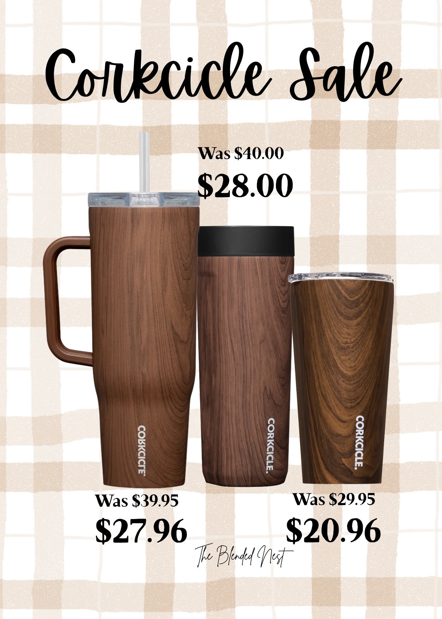 Rob absolutely loves these tumblers from Corckcicle!  And this is his favorite color.  It looks like wood and holds up for years!  Plus, it keeps cold drinks cold  and hot drinks  hot. 

#LTKSaleAlert #LTKGiftGuide #LTKMens