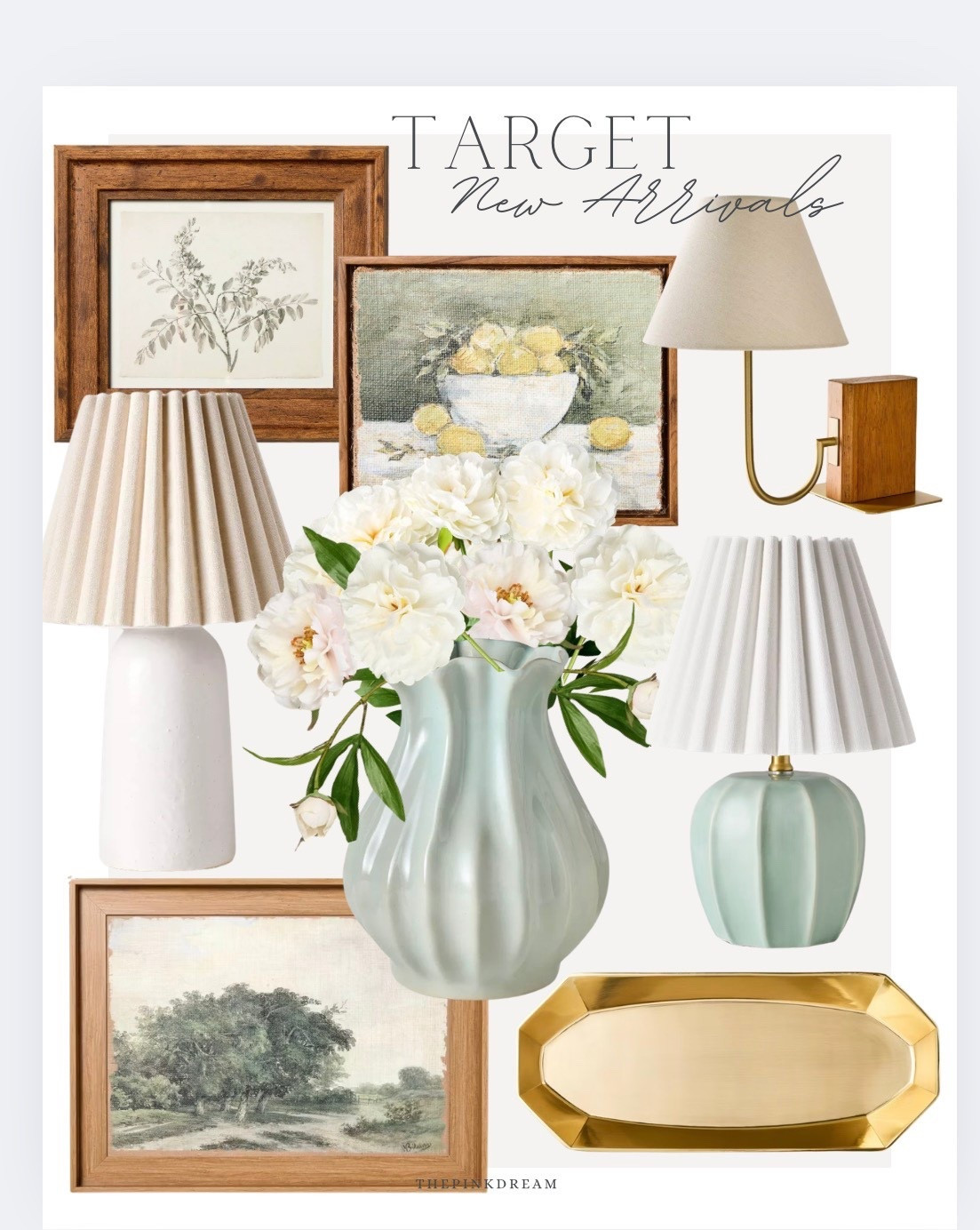 New Heart & Hand with Magnolia home decor!! Love the lamp and the blue vase!! #targetfinds Target decor 