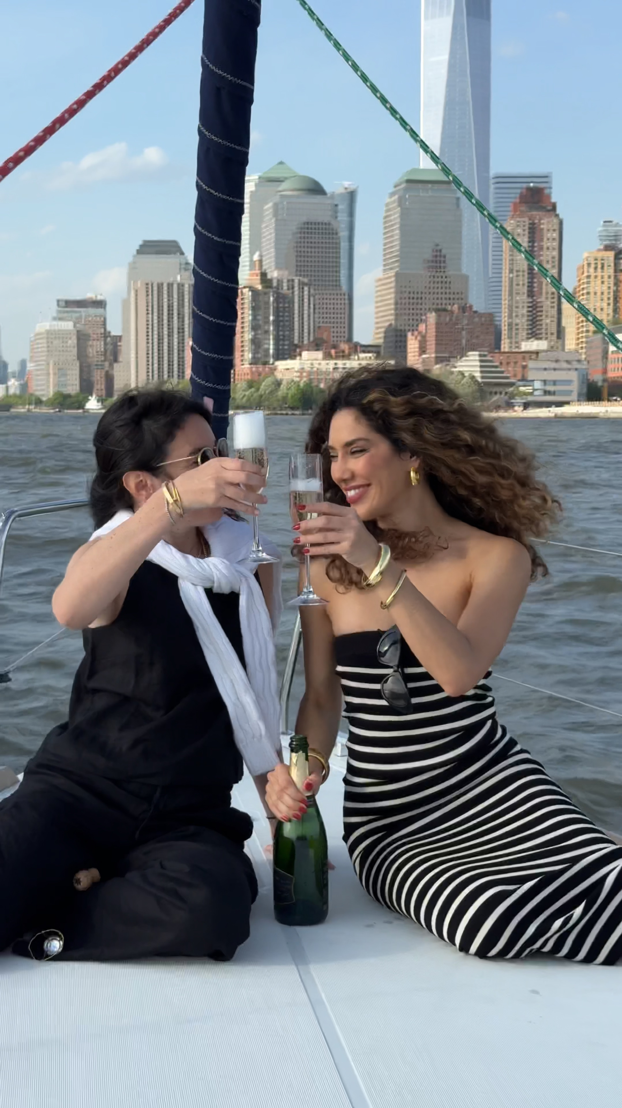 Set sail ⛵️ wearing Jcrew head to toe 