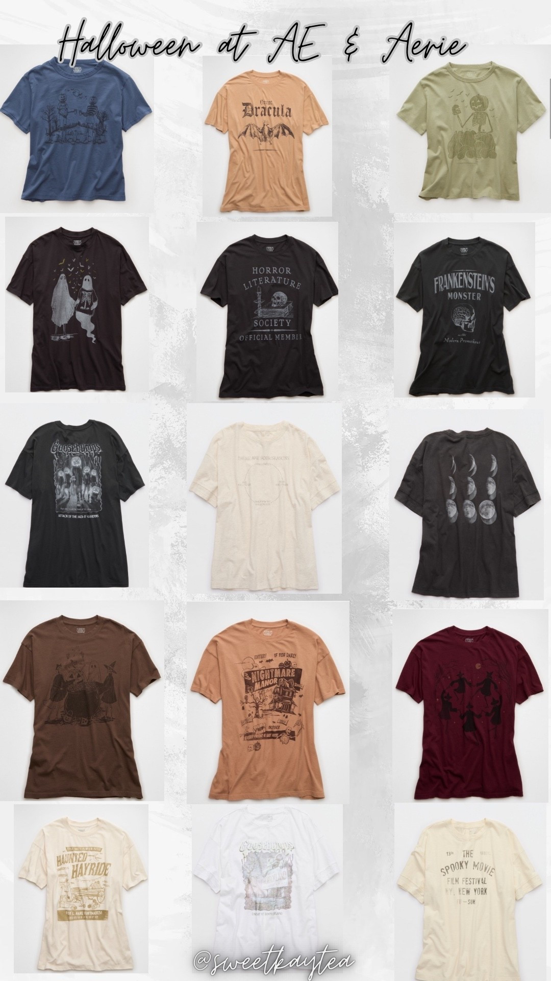Shop American Eagle & Aerie’s Halloween Shirts! 👻🎃💀

#LTKMidsize #LTKPlusSize #LTKautumn