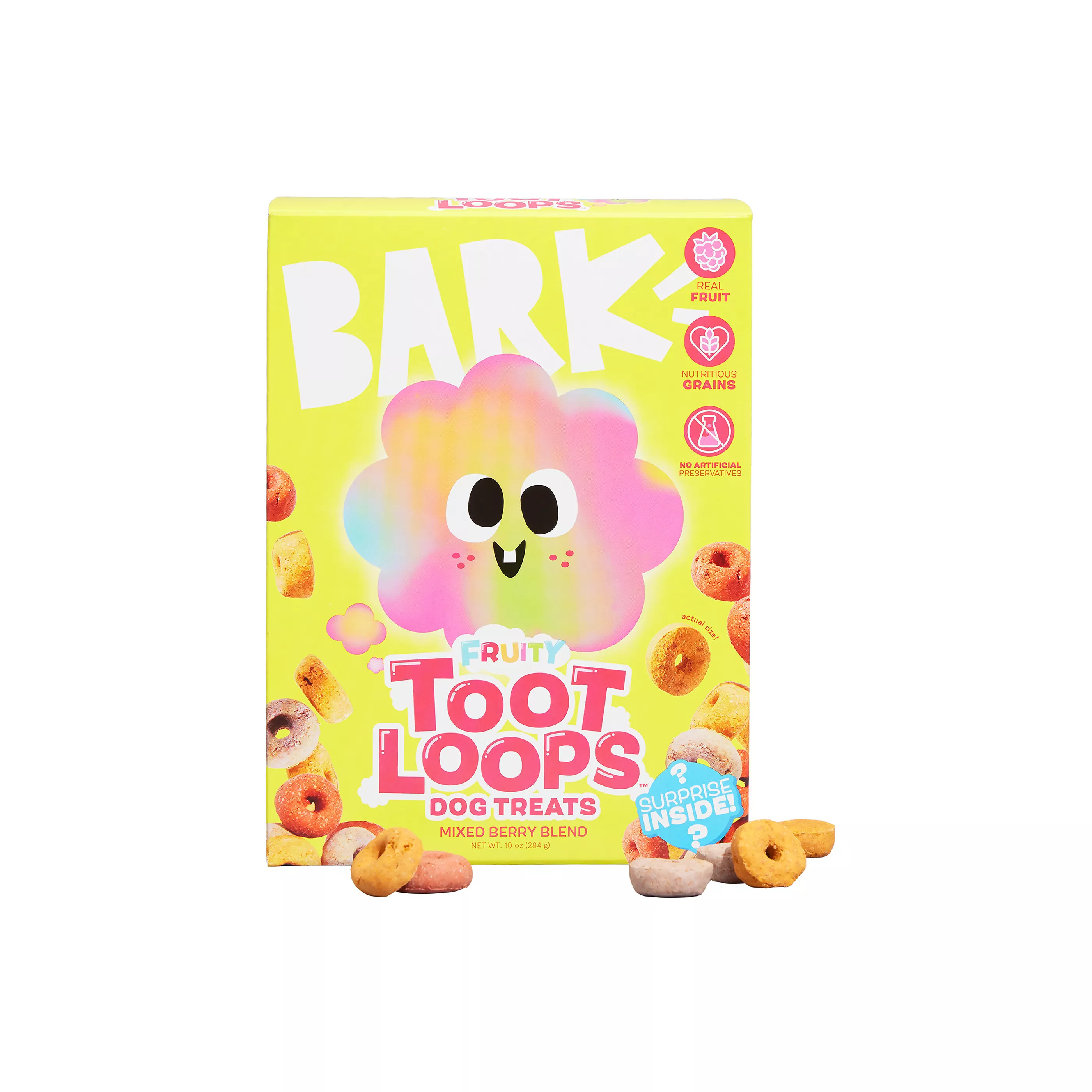 Bark Fruity Toot Loops Berry 12 OZ | PetSmart