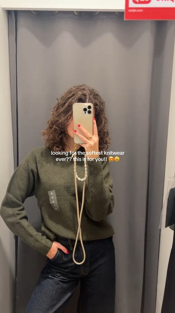 the softest knitwear ever!!! 

✨ rounded neck, knit, trui, non itchy, uniqlo, shopping haul, try on haul, fitting room, beige, nude aesthetic, khaki green, autumn fall 2024, fall fashion 

#LTKautumn #LTKeurope #LTKnederlands
