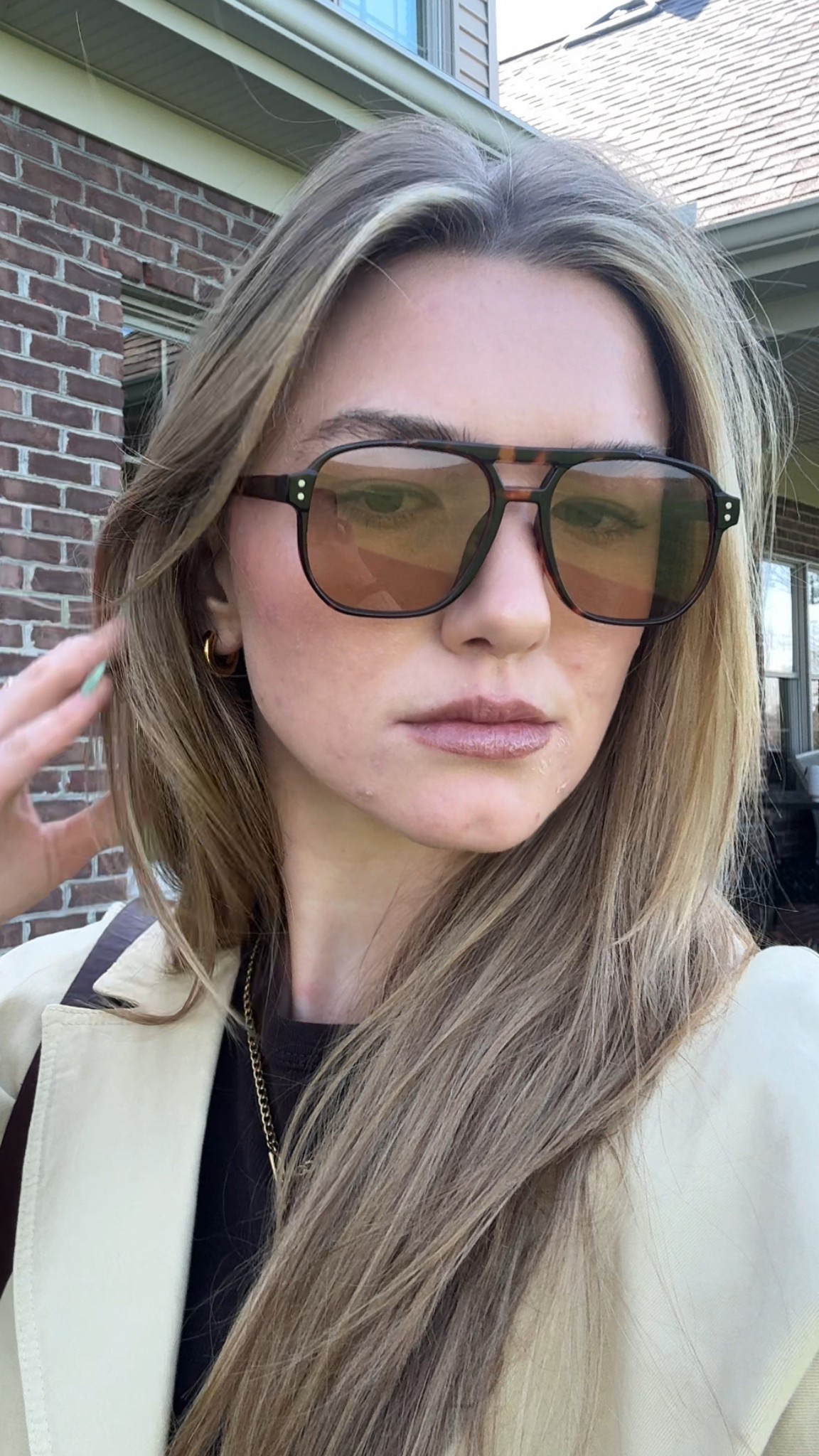 Glasses are House of Harlow. Sold out but linked a similar pair for a great price 😍😍

#LTKBeauty #LTKSaleAlert #LTKStyleTip