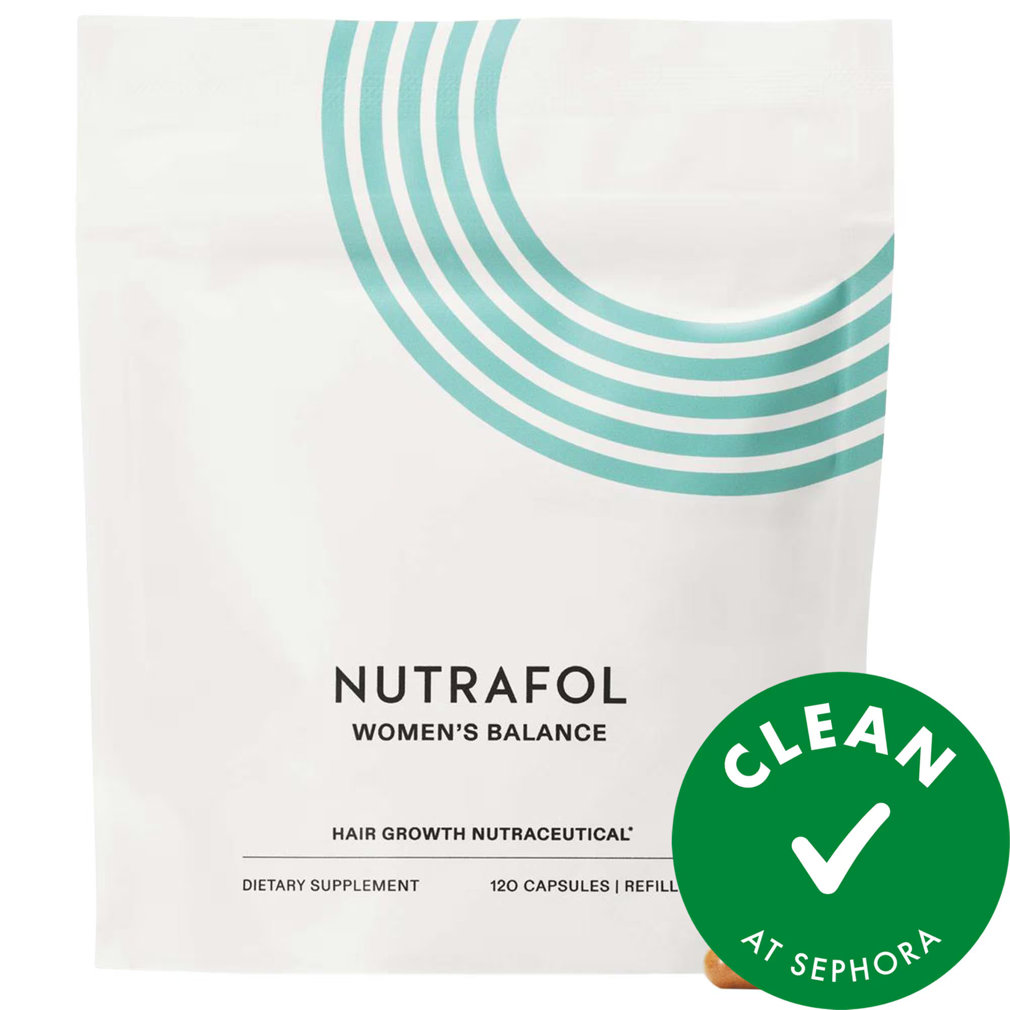 Nutrafol WOMEN'S BALANCE 45+ Clinically Proven Hair Growth Supplement for Thinning 1 Month Supply / 120 Capsules | Sephora (US)