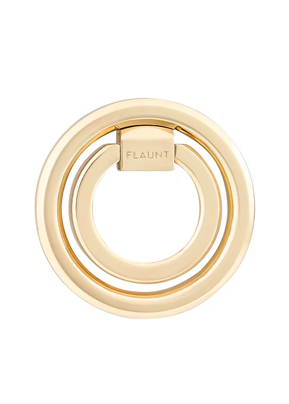Gold Premium Metallic MagSafe Phone Ring Stand (Works with MagSafe Cases Only) | FLAUNT