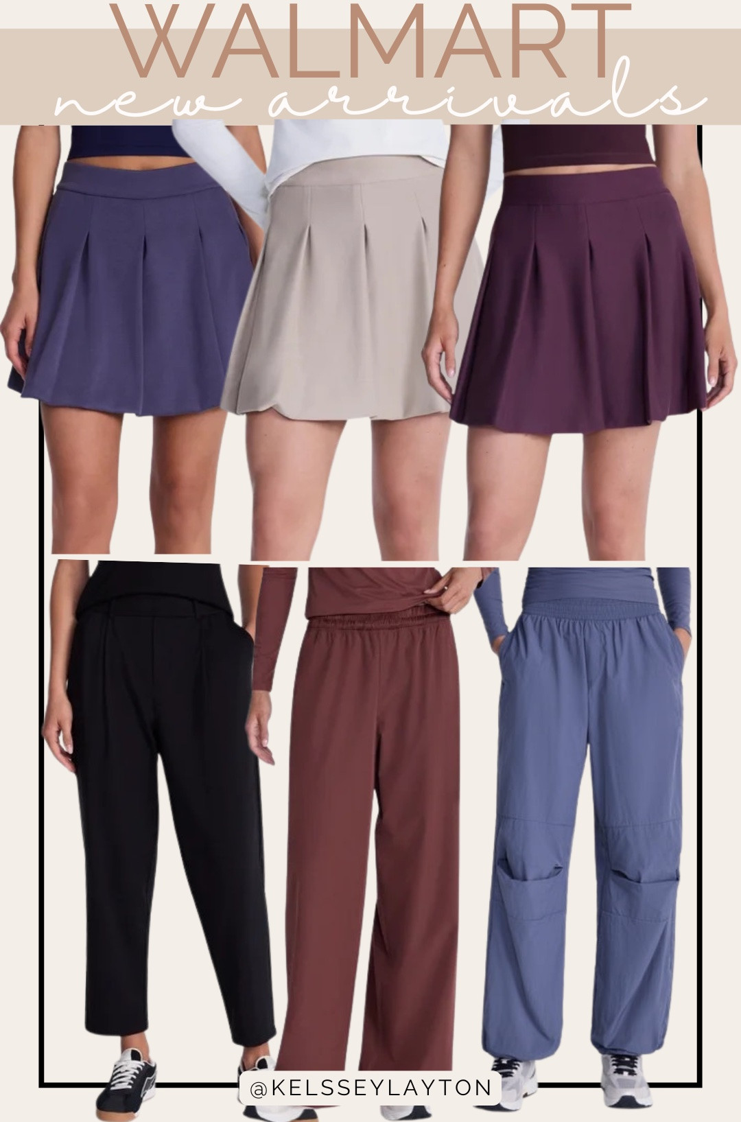 Walmart new arrivals, activewear skirt and pants

#LTKActive