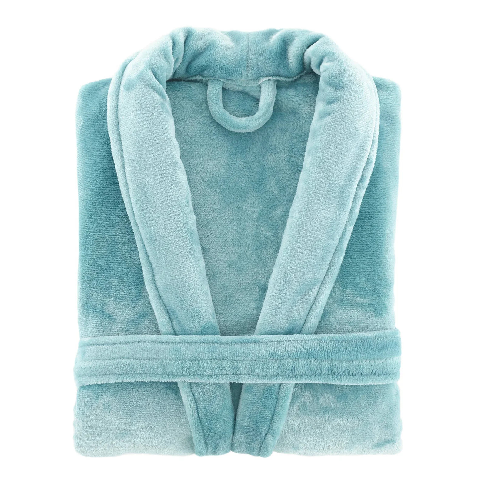Sheepy Fleece 2.0 Robe | Teal | Annie Selke
