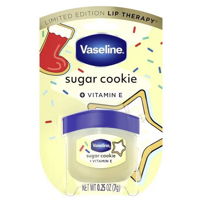 Vaseline Holiday Limited Edition Lip Balm - Sugar Cookie - Travel Size - 0.25oz | Target