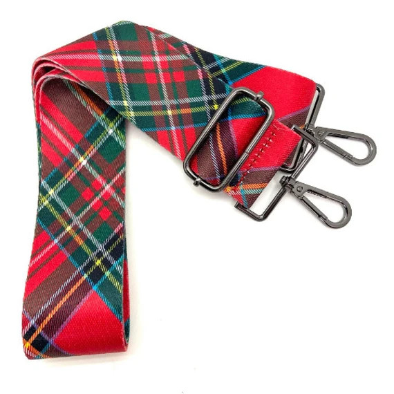 Red Plaid Purse Strap Limited Edition | Etsy | Etsy (US)