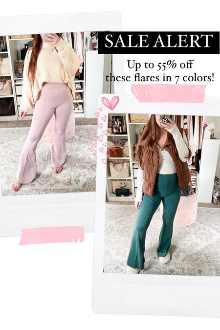 Big sale on these flare pants from urban outfitters!! They are so flattering on the booty

#flarepants #urbanoutfitters #traveloutfit #loungewear #loungeclothes

#LTKunder50 #LTKsalealert #LTKSeasonal