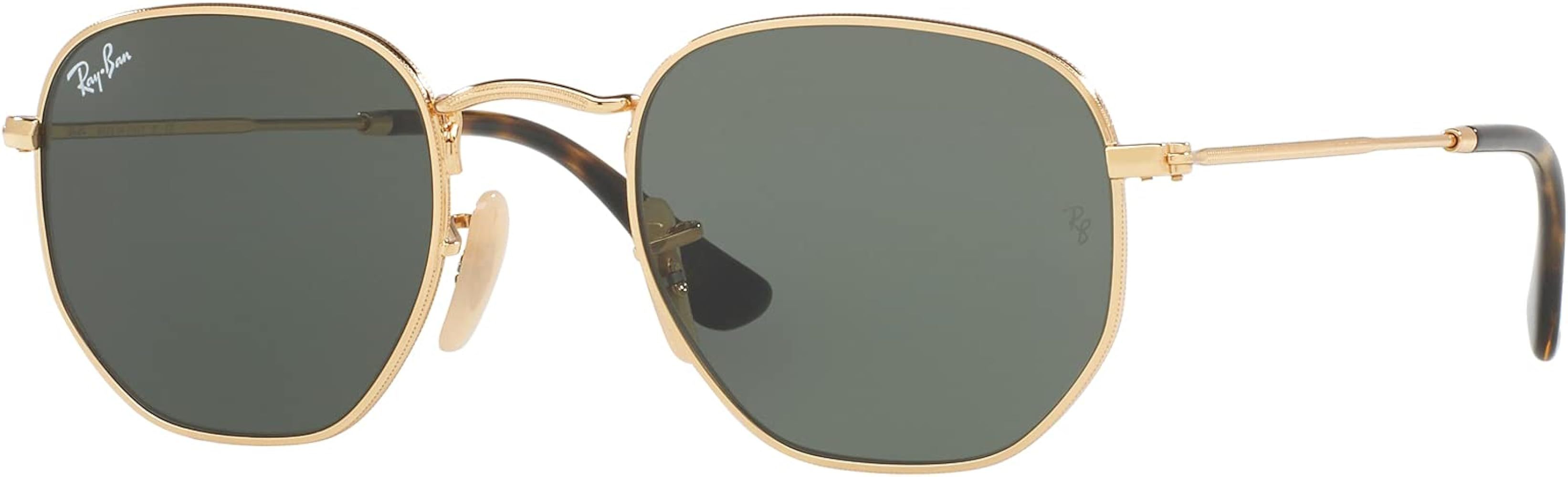 Ray-Ban RB3548N Hexagonal Sunglasses + Vision Group Accessories Bundle | Amazon (US)