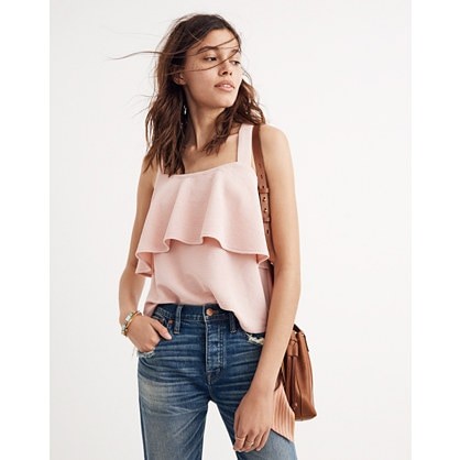 Texture & Thread Tiered Tank Top | Madewell