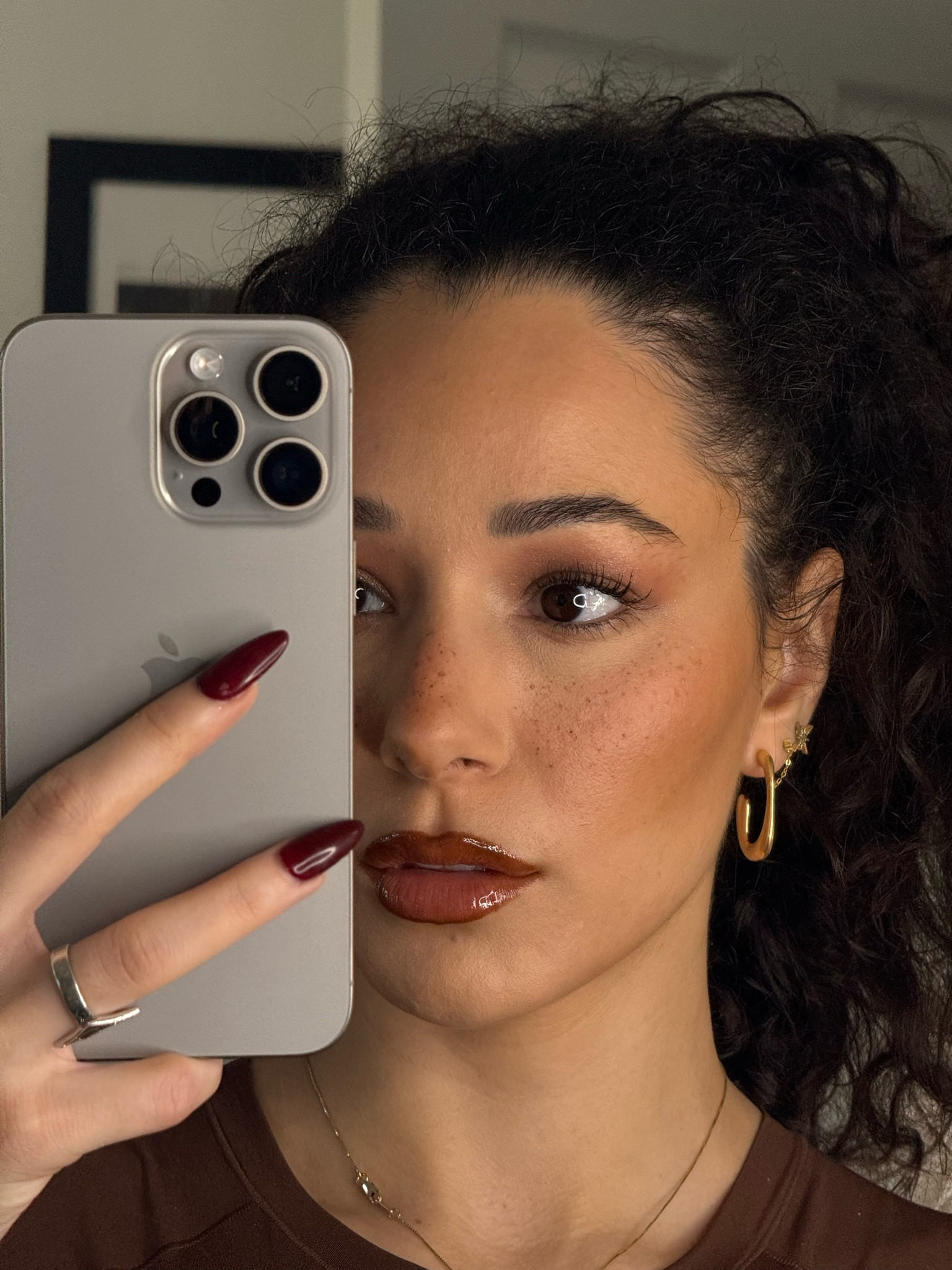 fall / winter latte makeup look brown eyes eyeshadow brown lip liner combo fenty mac hourglass charlotte tilbury Sephora ulta urban decay colourpop 

#LTKU #LTKbeauty #LTKstyletip