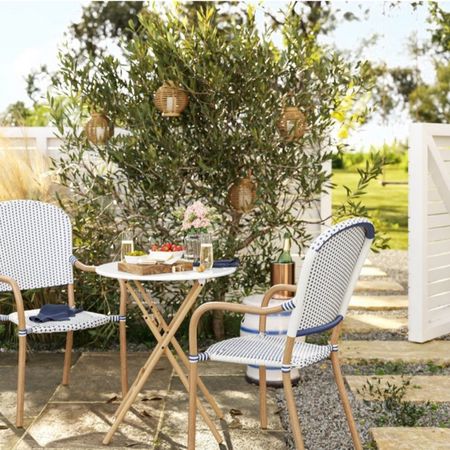 Cute outdoor bistro set from target

#LTKSeasonal #LTKstyletip #LTKhome