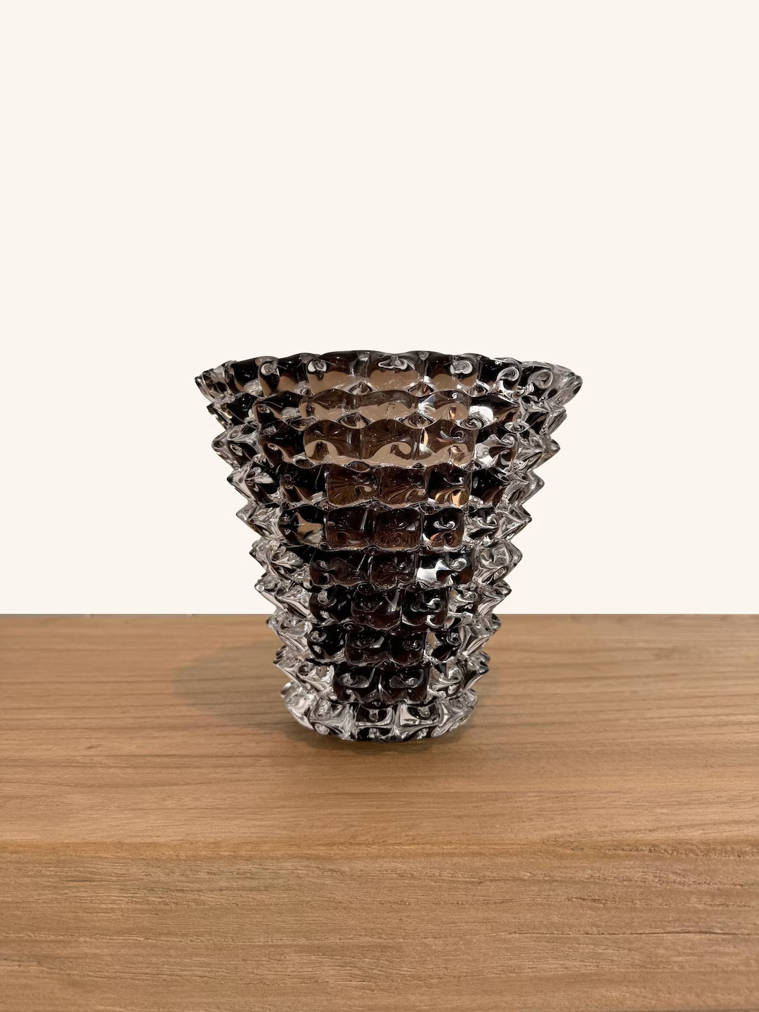 LA FAE Truffle Murano Rostrato Style Vase Handblown Glass Node Spikey - Etsy | Etsy (US)