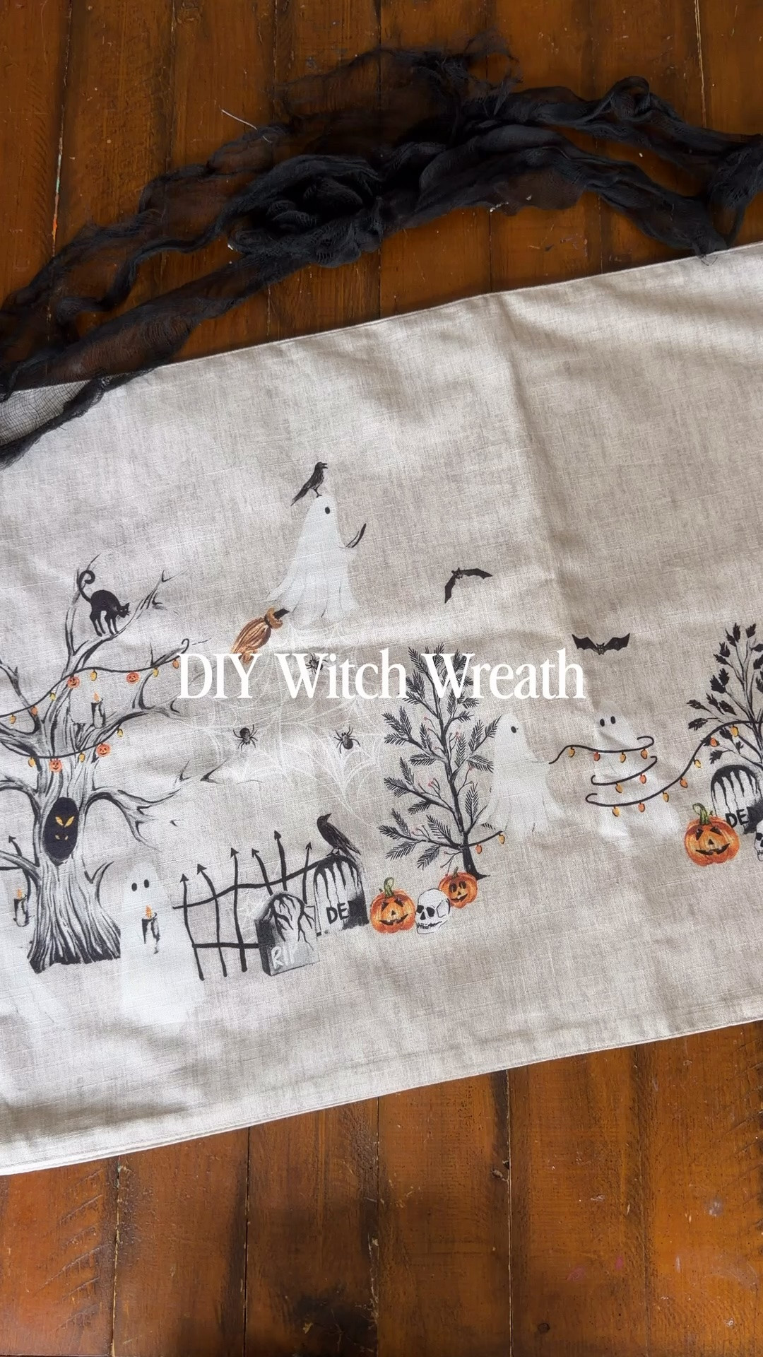 I am all about witches for Halloween this year so I wanted to create a witch wreath based on the viral ghost wreath! I love how she came out, it’s giving all the witchy vibes I’m going for this year🧙‍♀️

#LTKSeasonal #LTKHome