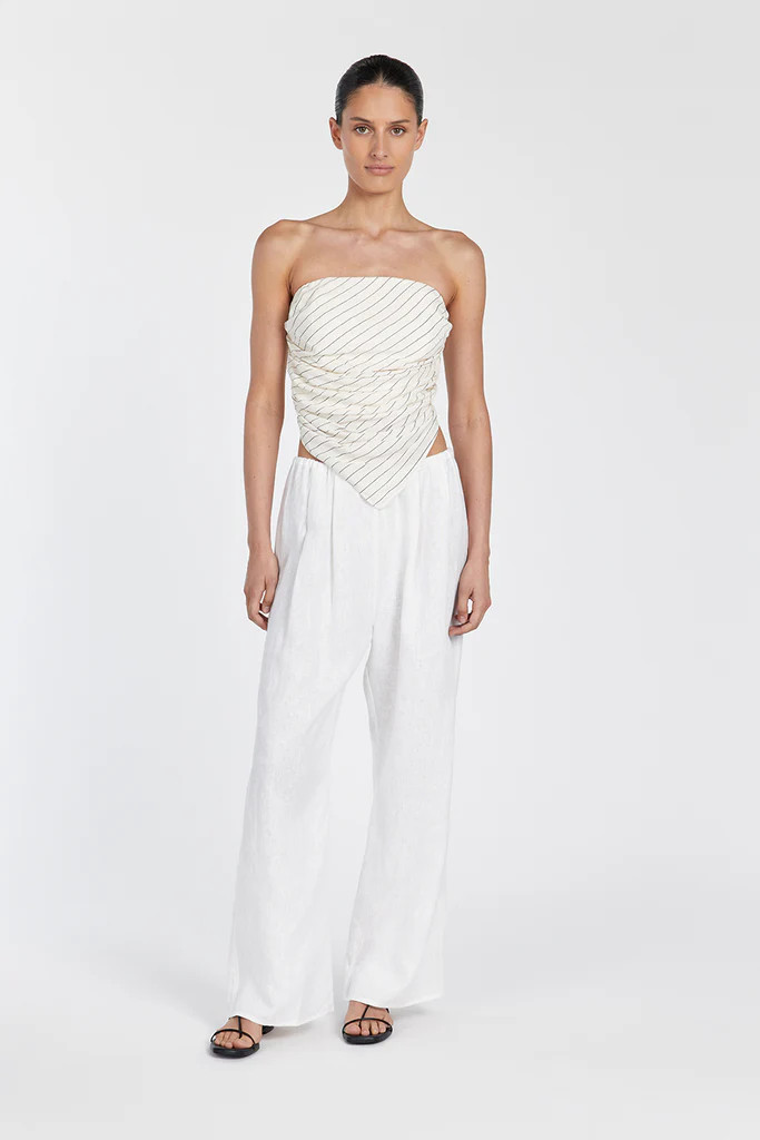 ACE STRIPE SCARF TOP | DISSH