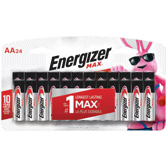 Energizer MAX Alkaline AA Batteries ( 24 -Pack) | Lowe's