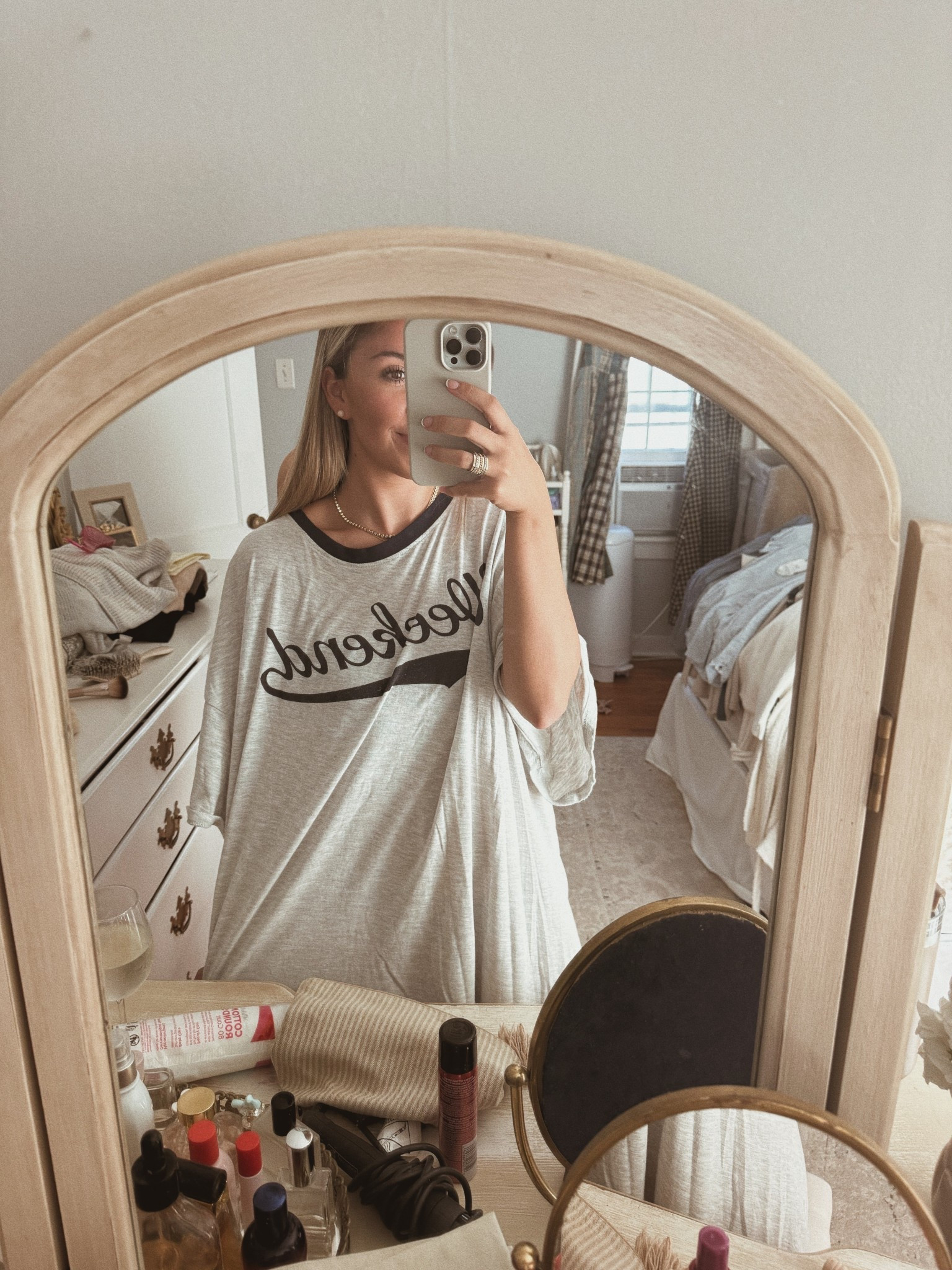 new sleep shirt from Target 🎯 

#LTKSeasonal #LTKStyleTip #LTKFindsUnder50