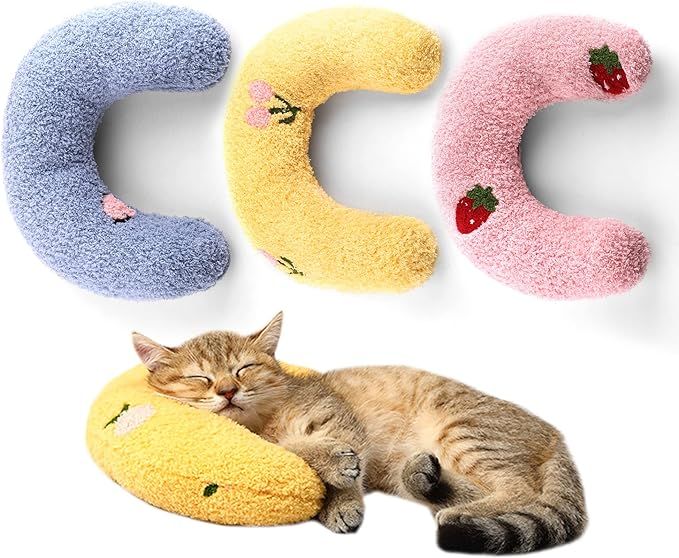homelifthub Cat Pillows for Indoor Cat and Small Dog, Calming Dog Pillows, Half Donut Dog Cutated... | Amazon (US)