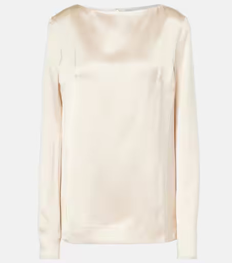 Satin top | Mytheresa (UK)