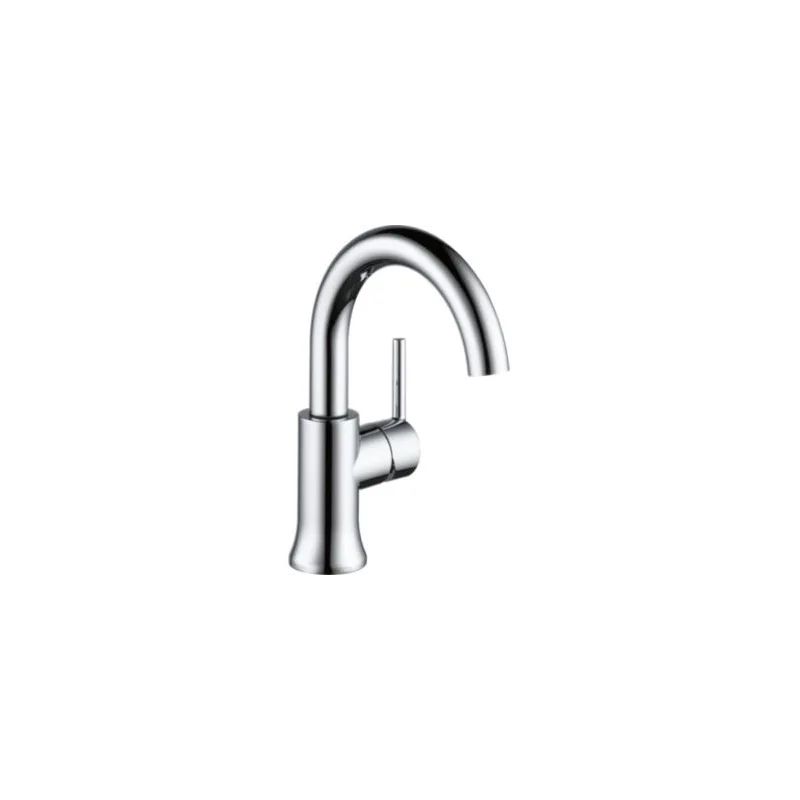 Delta 559HA-GPM-DST Trinsic Single Hole Bathroom Faucet with Swivel Spout and Me | Build.com, Inc.