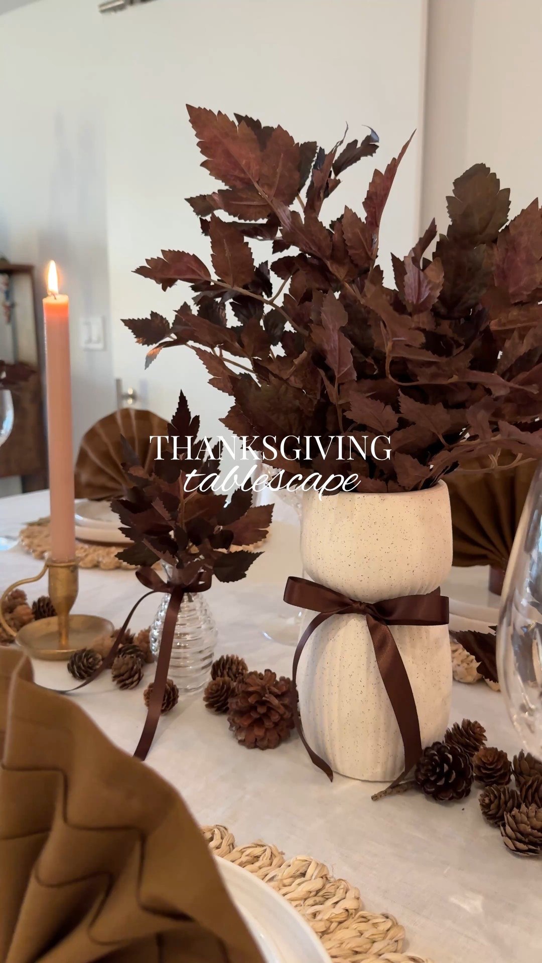 A cozy thanksgiving table 🤎🍂

#LTKSeasonal #LTKParties #LTKHoliday