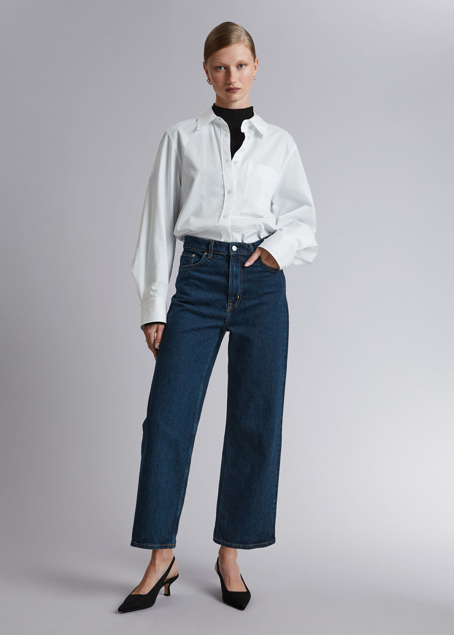 Wide Cropped Jeans | & Other Stories US