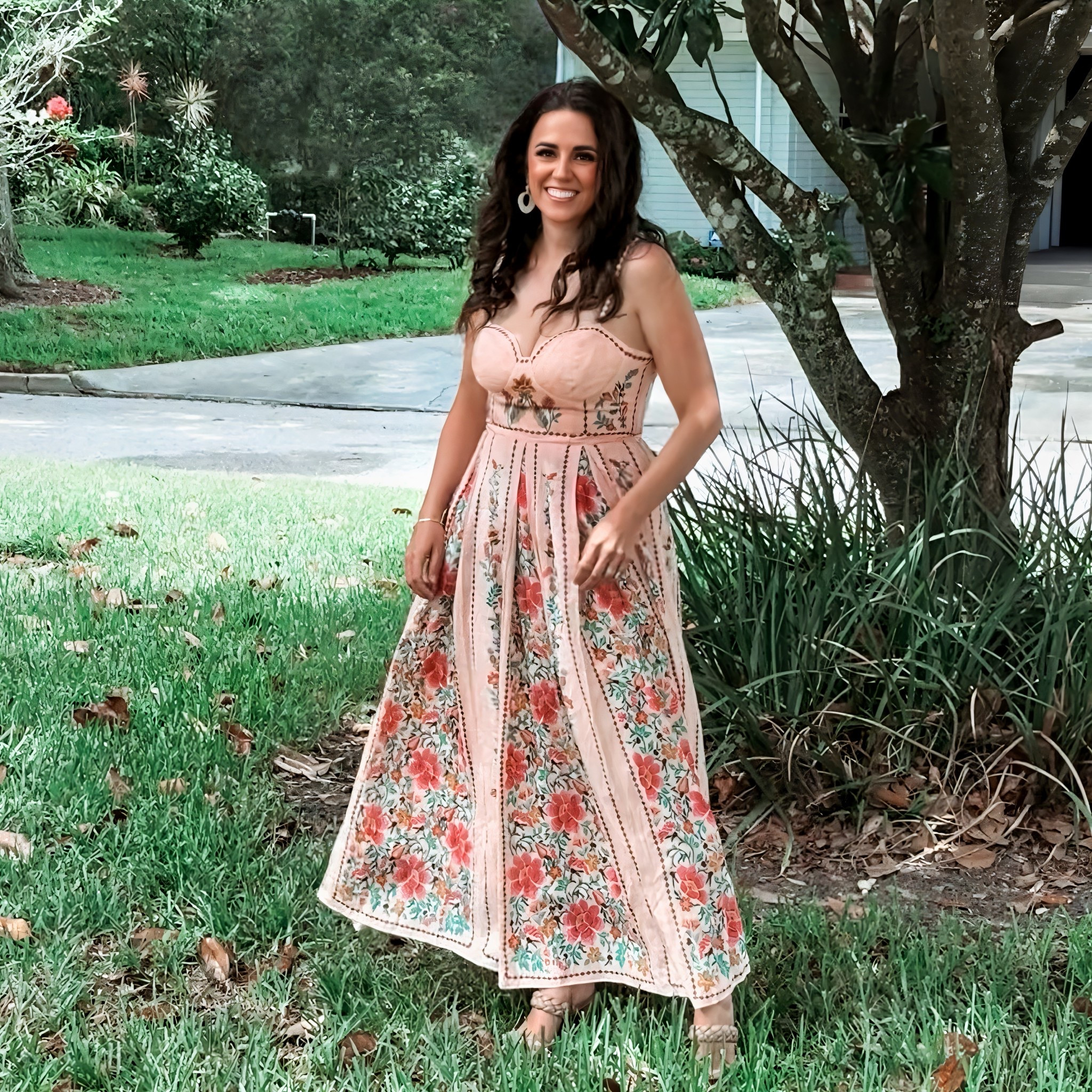 Farm Rio wedding guest dress 30% off today. The material is lightweight to transition from summer to fall in such a delicate and romantic print, and the beaded straps are such a sweet touch. For some room in the chest, I sized up to a large.

I’ve rounded up some other wedding guest favorites like this Mac Duggal tiered dress, so flattering, and great colors-size TTS or down if in between. 

#LTKSaleAlert #LTKMidsize #LTKStyleTip