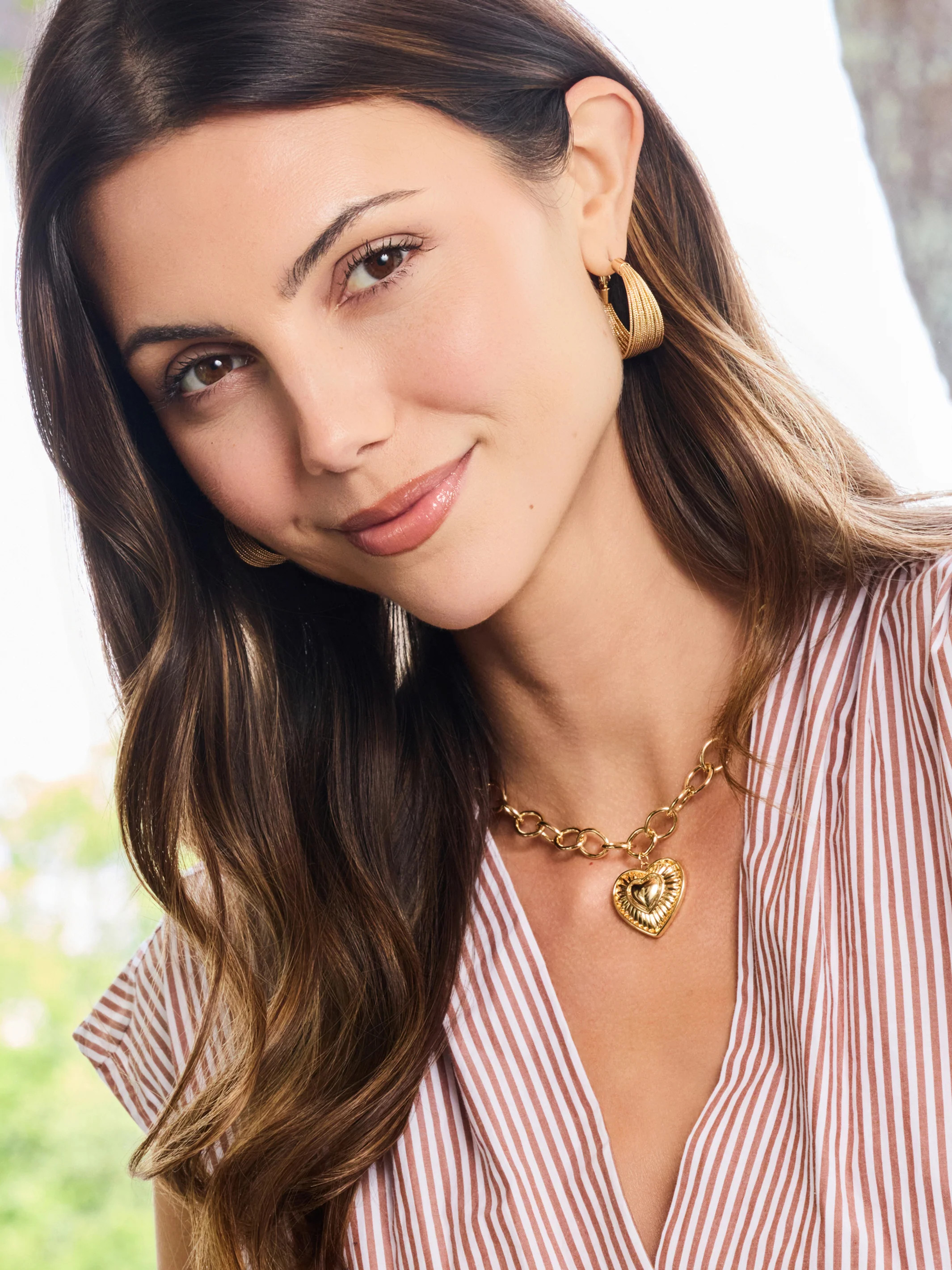 Milena Heart Pendant Necklace | Michelle McDowell