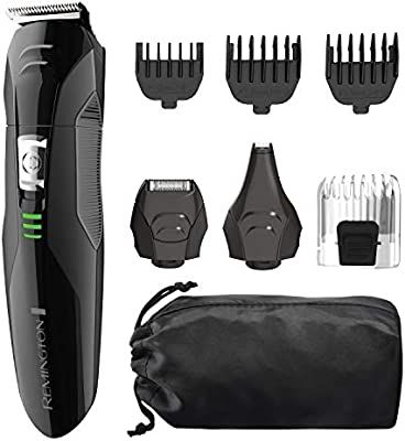 Remington PG6025 All-in-1 Lithium Powered Grooming Kit, Beard Trimmer (8 Pieces) | Amazon (US)