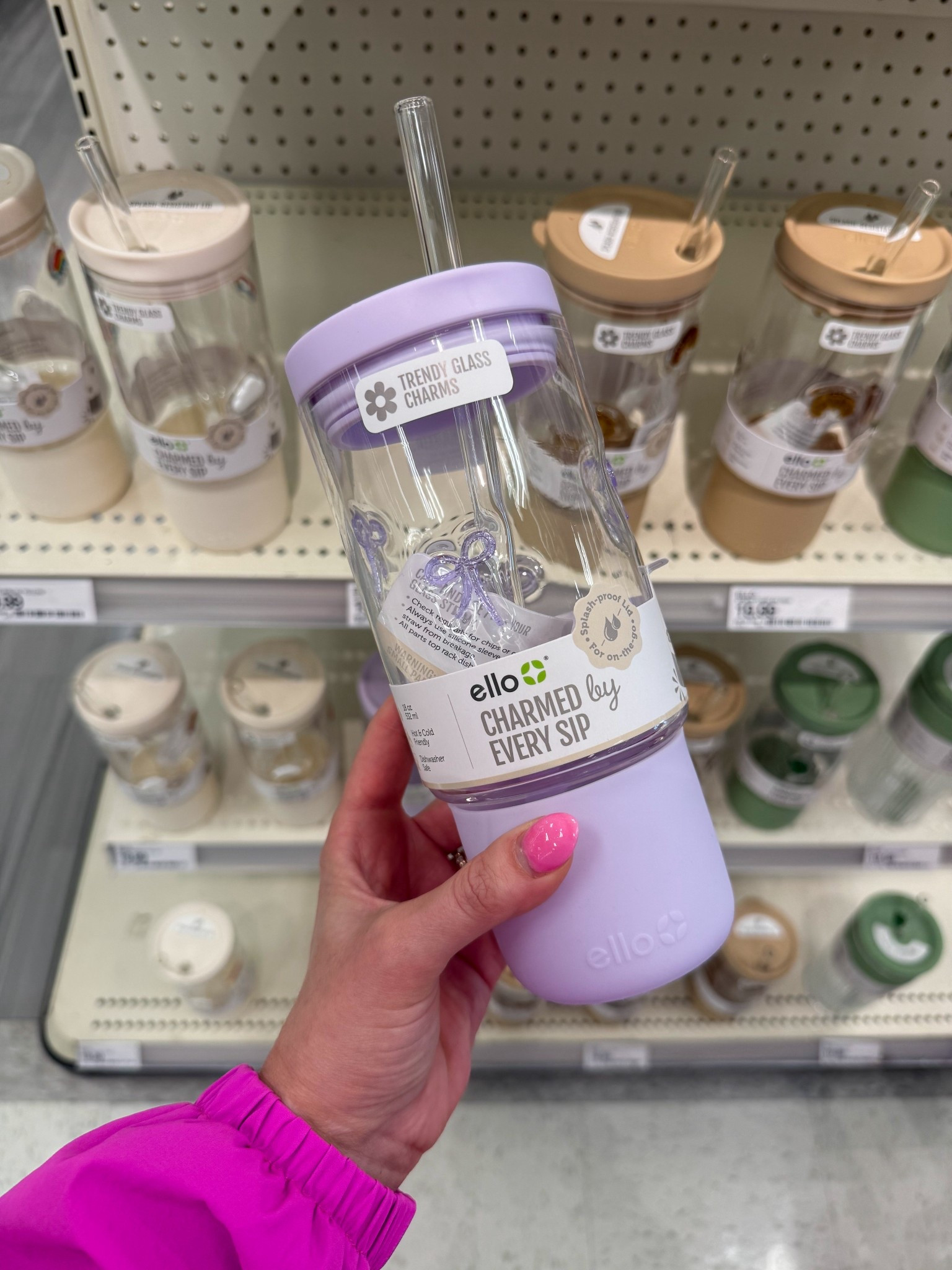 thought these icon glass tumblers were cute! Come in so many colors and icons. I think the daisy one is really cute! Just might have to snag her 🌼🤭 

#LTKmorningroutine #LTKSeasonal #LTKfoodie