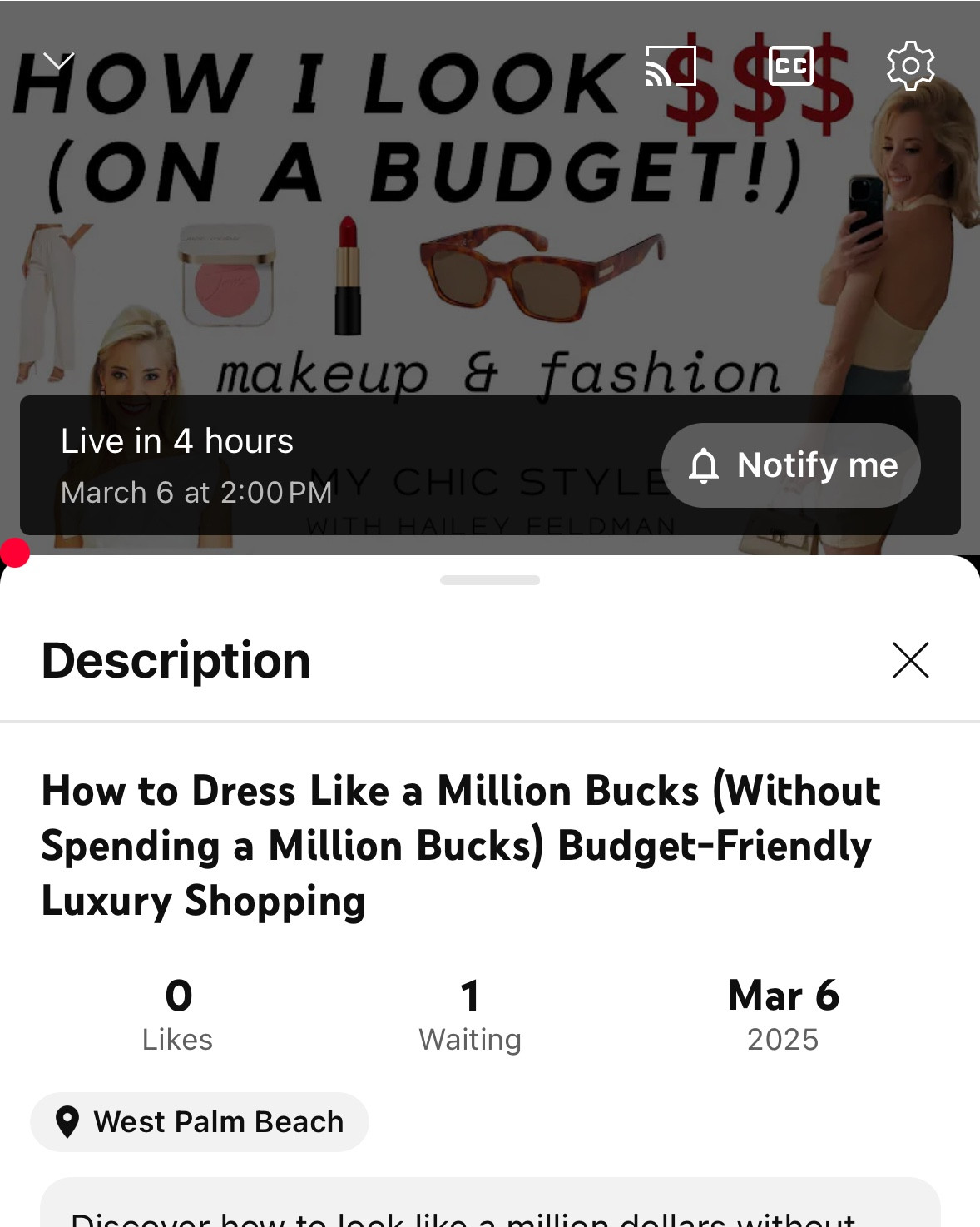 Live shopping event today! YouTube: https://bit.ly/4btg5HO

#LTKStyleTip #LTKBeauty #LTKFindsUnder100