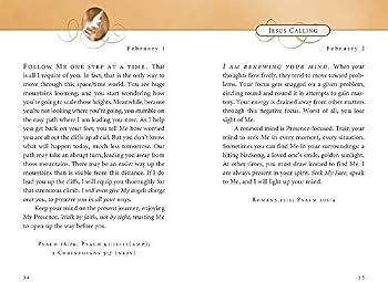 Jesus Calling, Padded Hardcover, with Scripture References: Enjoying Peace in His Presence (A 365... | Amazon (US)
