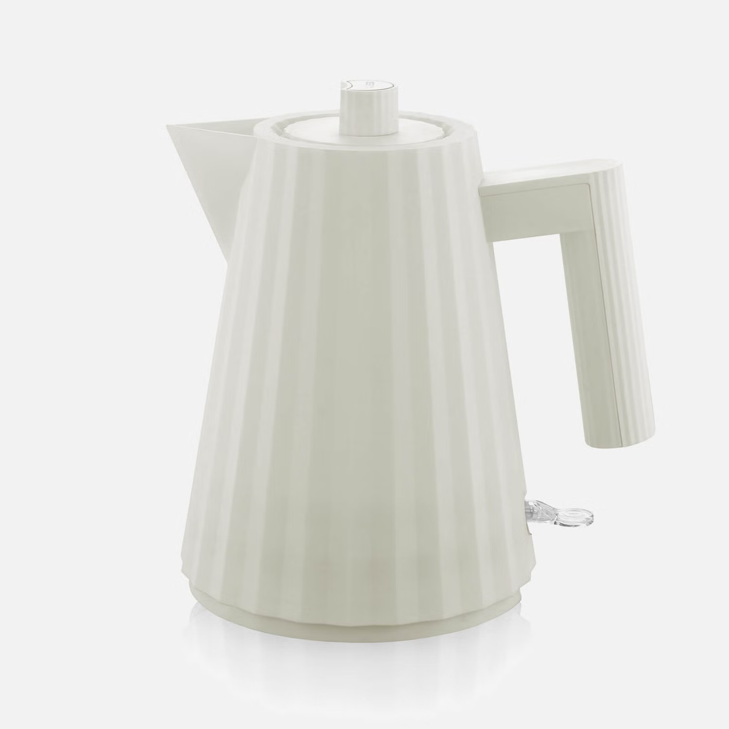 Alessi Electric Kettle - Plisse White - 1L | The Hut (UK)