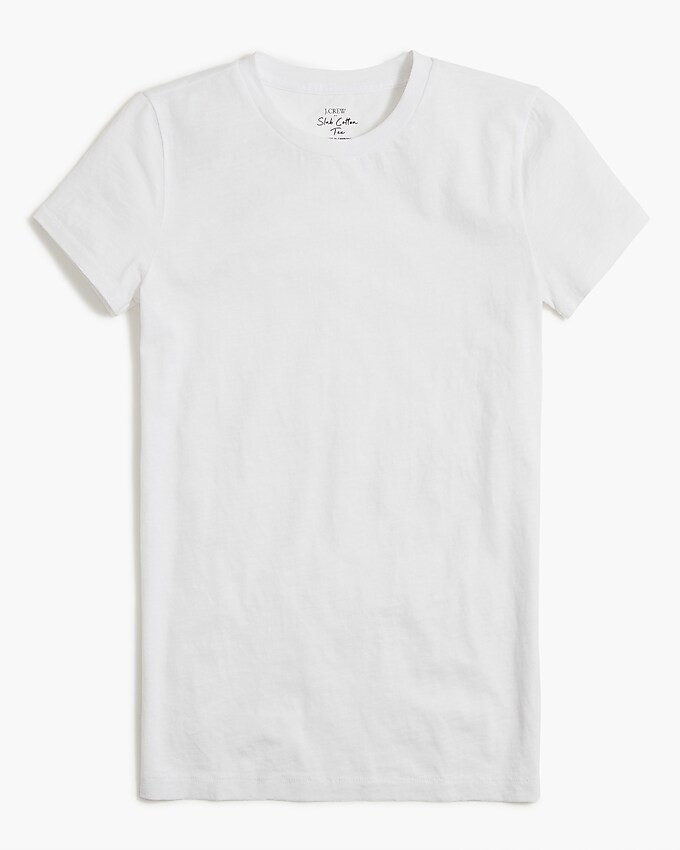 Vintage slub cotton crewneck tee | J.Crew Factory