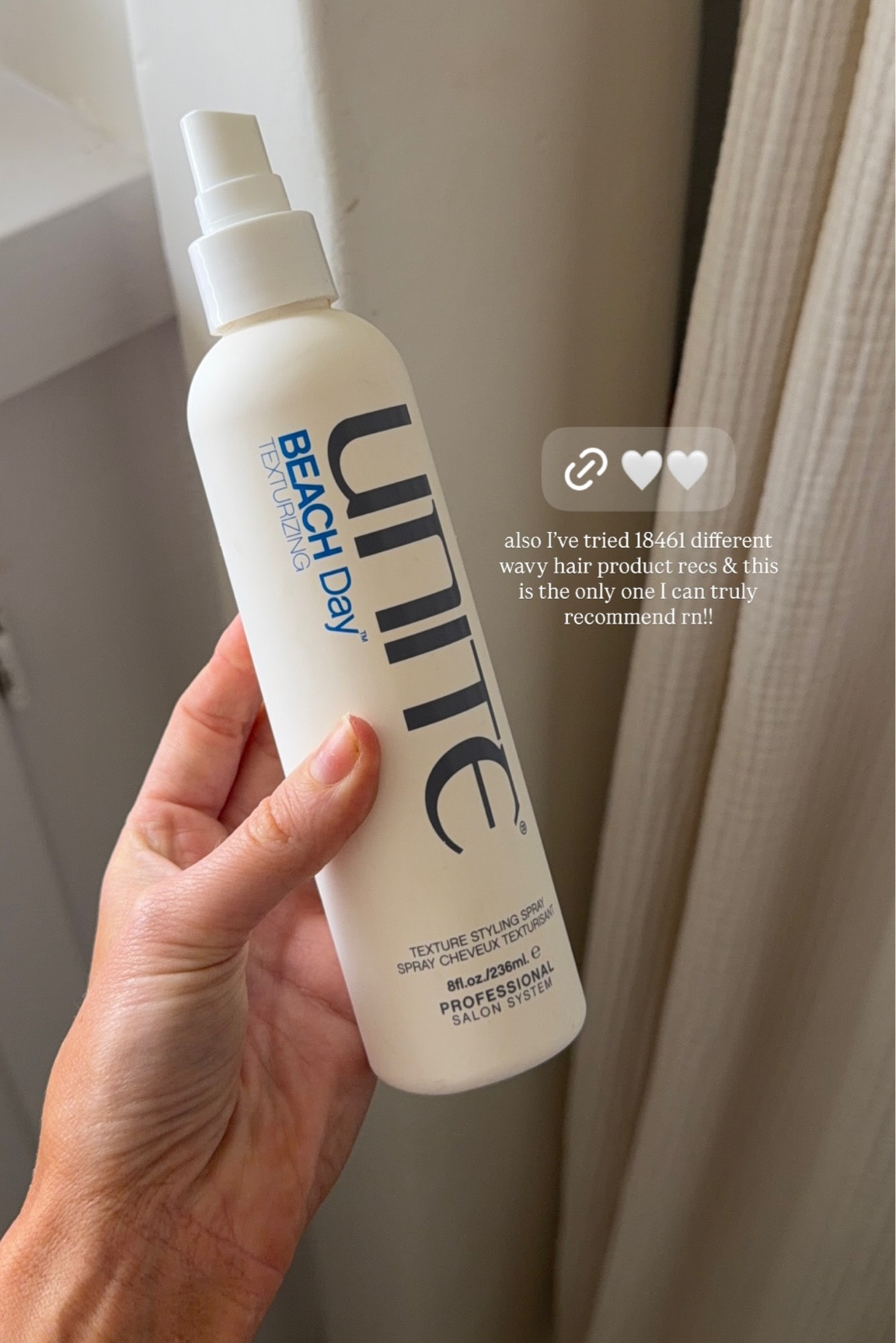 also I’ve tried 18461 different wavy hair product recs & this is the only one I can truly recommend rn!! @unite_hair  @unite_hair