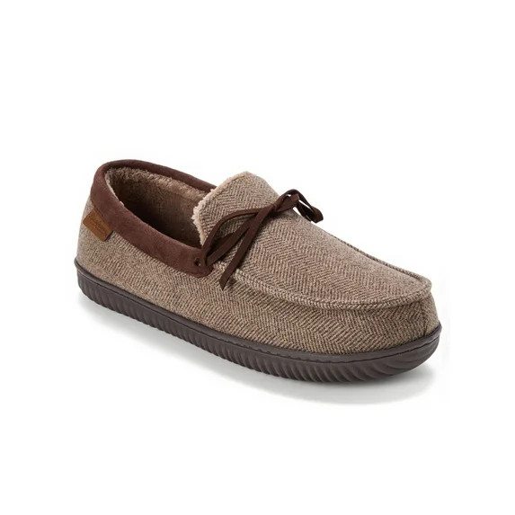 Dearfoams Cozy Comfort Men's Moccasin Slippers | Walmart (US)