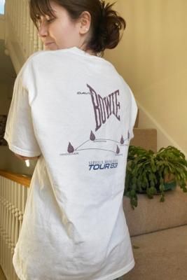 UO David Bowie Boyfriend T-Shirt | Urban Outfitters (EU)