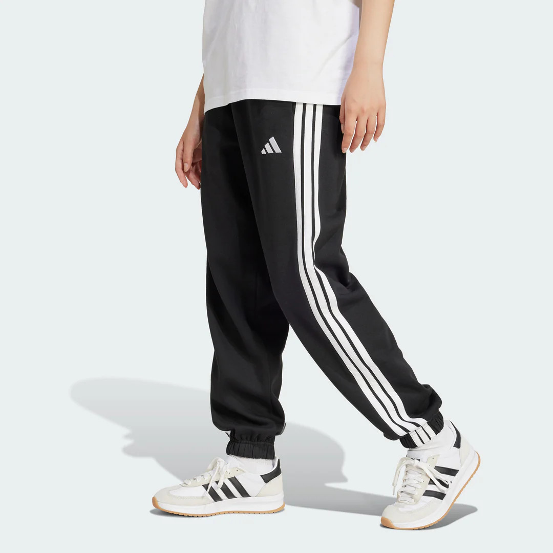 Women's adidas Essentials 3-Stripes Fleece Loose-Fit Pants | Shop Simon