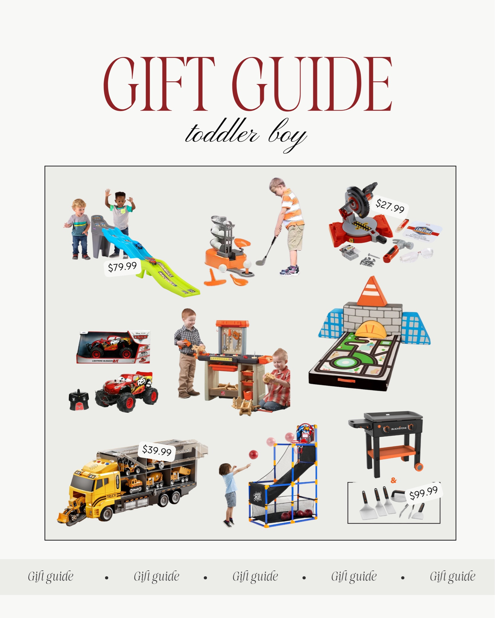 Toddler // toddler gifts // toddler gift guide // gift guide // boys gift guide // kids gifts // gifts for boys // toys 

#LTKFindsUnder100 #LTKKids #LTKGiftGuide