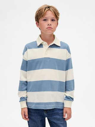 Kids Rugby Stripe Polo Shirt Shirt | Gap (US)