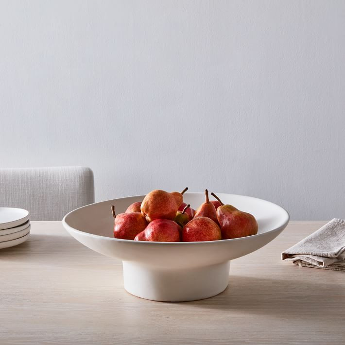Pure Ceramic Footed Decorative Bowl | West Elm (US)